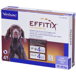 Effitix 4 Pipette 2,20ml 134+1200mg Farmaco Veterinario