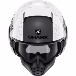 Shark Drak Tribute RM Casco Jet, bianco-porpora, dimensione XS per uomo