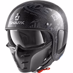 Shark-S-Drak Freestyle Cup Casco Jet, grigio, dimensione XS per uomo