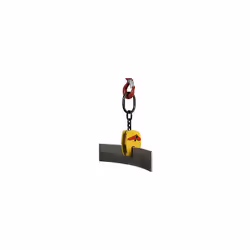 Pinza per lamiere KS, campo di presa 0 - 25 mm, portata 2000 kg. Fornitura = montato. Portata = 2000 kg. Campo di presa = 0 - ...