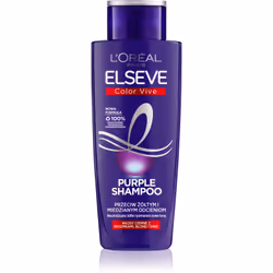 Lo shampoo L’Oréal Paris Elseve Color-Vive Purple pulisce delicatamente i capelli, se ne prende cura e, allo stesso tempo, ne ...