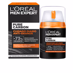 Men Expert trattamento quotidiano anti-brufolo al carbone puro 50 ml