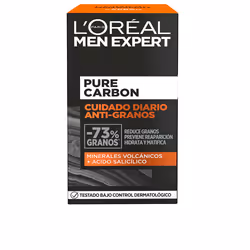 Men Expert trattamento quotidiano anti-brufolo al carbone puro 50 ml
