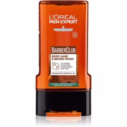 Il gel doccia L’Oréal Paris Men Expert Barber Club rende l'igiene quotidiana un'esperienza unica e rinfrescante.