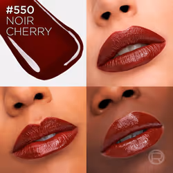 Rossetto liquido effetto vinile Infallible Laque #550-Noir Cherry - Vista aggiuntiva 2