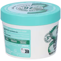 Garnier Maschera Idratante Fructis Hair Food, Riparatrice 3 in 1 con Formula Vegana per Capelli normali, Aloe, 390 ml