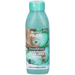 Garnier Shampoo Idratante Fructis Hair Food, idratante all'aloe per capelli disidratati, 350 ml