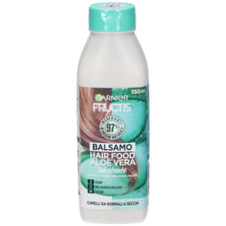 Garnier Balsamo Idratante Fructis Hair Food, idratante all'aloe per capelli disidratati, 350 ml