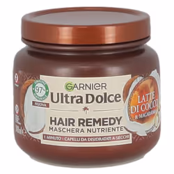GARNIER ULTRA DOLCE MASCHERA CAPELLI DA DISIDRATATI A SECCHI AZIONE IN 1 MINUTO CON LATTE DI COCCO E MACADAMIA 340 ML Scopri  ...