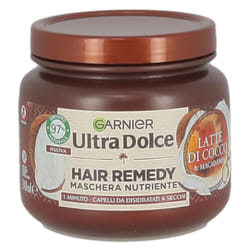 Ultra dolce maschera capelli da disidratati a secchi azione in 1 minuto con latte di cocco e macadamia 340 ml - Garnier