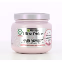 GARNIER ULTRA DOLCE MASCHERA LISCIANTI PER CAPELLI LUNGHI EFFETTO ILLUMINANTE 1 MINUTO DI POSA CON ACQUA DI RISO 340 ML Scopr ...