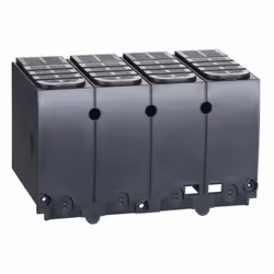 Coprimorsetto lungo, alto Schneider per serie NSX100/250, con le seguenti caratteristiche: 4 poli Passo del collegamento 35 m ...