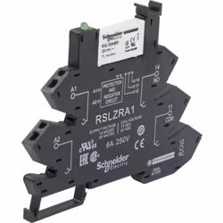 Dettagli tecnici Caratteristiche relè con raddrizzatore a ponte, con leva di bloccaggio, con LED Collegamento (Componenti) Mo ...