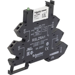 Schneider Electric - RSL1PRBU Relè ad innesto 24 v/dc, 24 v/ac 6 a 1 scambio 1 pz.