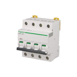 Schneider Electric - Interruttore tetrapolare modulare Schneider Acti9 iC60N 2A curva c