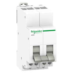 Schneider Electric - Commutatore Schneider 1-0-2 20A 2 moduli issw 2 circuiti A9E18074