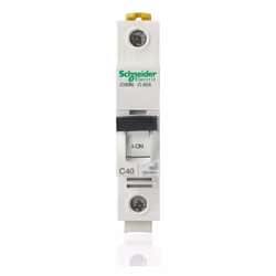 SCHNEIDER - A9F79140 Interruttore magnetotermico iC60N 1P C 40A 6000A SCHNEIDER (A9F79140) - Scopri qualità e affidabilità. E ...