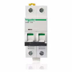 SCHNEIDER - A9F79206 Interruttore magnetotermico iC60N 2P C 6A 6000A SCHNEIDER (A9F79206) - Scopri qualità e affidabilità. EA ...