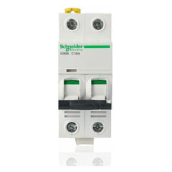 SCHNEIDER A9F79216 - Interruttore magnetotermico iC60N 2P C 16A 6000A