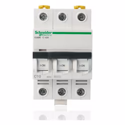 SCHNEIDER - A9F79310 Interruttore magnetotermico iC60N 3P C 10A 6000A SCHNEIDER (A9F79310) - Scopri qualità e affidabilità. E ...