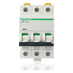 Schneider Electric - schneider A9F79325 - Interruttore magnetotermico iC60N 3P c 25A 6000A