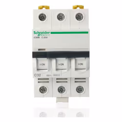 SCHNEIDER - A9F79332 Interruttore magnetotermico iC60N 3P C 32A 6000A SCHNEIDER (A9F79332) - Scopri qualità e affidabilità. E ...
