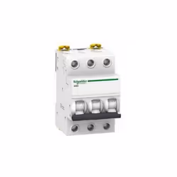 3P 50A interruttore Schneider TERTIARY A9F79350 Capacità interruzione 6000A curva C Tensione di esercizio 230/400 V AC indica ...