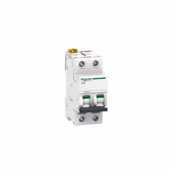 iC60H Interruttore magnetotermico Acti 9, 2P, 6A, curva C, IP20, magnetotermico, idoneo per sezionamento, indicatore di posiz ...