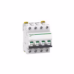 iC60H Interruttore magnetotermico Acti 9, 4P, 32A, curva C, IP20, magnetotermico, idoneo per sezionamento, indicatore di posi ...