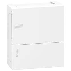 Schneider Electric - Centralino Schneider a parete 8 moduli IP40 bia/op MIP10108