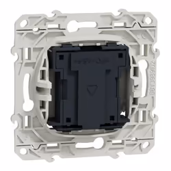 Schneider Electric Odace S520496 presa energia Bianco - Vista aggiuntiva 4