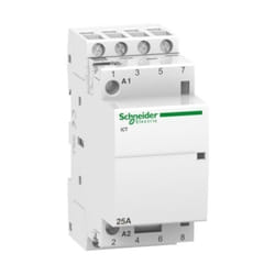 Contattore schneider electric acti9 ict 4na 25a comando 24vca - a9c20134