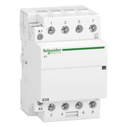 Schneider Electric - Contattore Schneider 63A 4NA 230VAC 3 moduli A9C20864