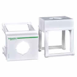 Supporto pulsante con piastra pretranciata diametro 22mm Questo supporto per pulsante Acti9 è per pulsanti, interruttori e in ...