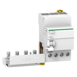 Schneider Electric - Blocco differenziale Schneider 4P 25A 30mA a 3 moduli A9Q51425