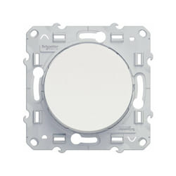 Schneider Electric - Interruttore a due vie Odace, bianco