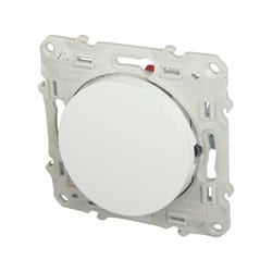 Schneider Electric - Odace Pusher, Bianco