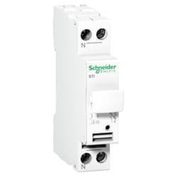 Schneider Electric - Portafusibile Schneider 1P+N 32A 10,3X38 1 modulo A9N15646