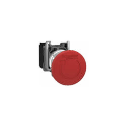 Schneider Electric - schneider XB4BS8442 - Arresto di emergenza rosso Ø40, Ø22 sblocco rotazione a scatto 1 nc