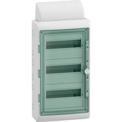 Schneider Electric - 13435DE Mureva Distributore per ambienti umidi Da parete Numero divisori = 36 Numero di righe = 3 Co