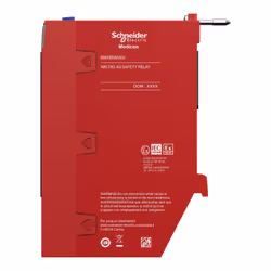 Schneider Electric BMXSRA0405 Modulo di sicurezza con relè Verticale Vite Rosso - Vista aggiuntiva 3