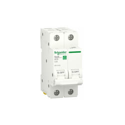 Schneider Electric - Interruttore RESI9 2P 25A curva c 230V 6000A