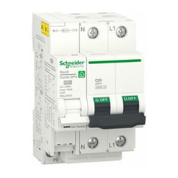 SCHNEIDER R9L20625 Limitatore di sovratensione transitorio e permanente Combi SPU 1P+N 25A Resi9