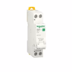 Interruttore magnetotermico Schneider Electric R9P35616-1P+N- 16A curva C Specifiche -Tipo di prodotto o componente Interrutt ...
