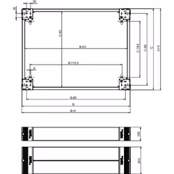 Schneider Electric NSYSPS5200 centralino IP30