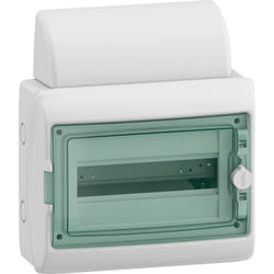 Schneider Electric - 13431DE Mureva Distributore per ambienti umidi Da parete Numero divisori = 12 Numero di righe = 1 Co