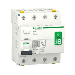 Schneider Electric A9Z64463 interruttore automatico Dispositivo a corrente residua Tipo B-SI 4