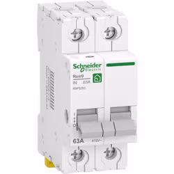 Resi9 - Interruttore sezionatore 2P 63A.