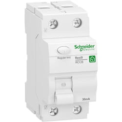 Schneider Electric - R9R22240 Schn-Interruttore differenziale Resi9 1P+N 40A 30mA Tipo a, Bianco
