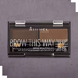Rimmel Kit Sopracciglia Brow This Way, 002 Medium Brown - Vista aggiuntiva 7